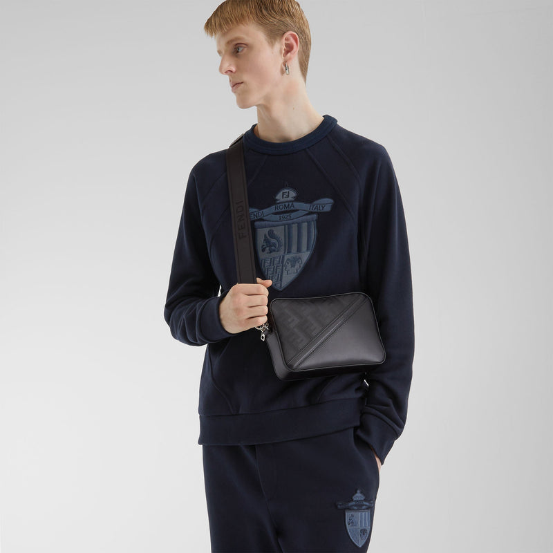 Fendi - Sac Camera Fendi Diagonal Noir