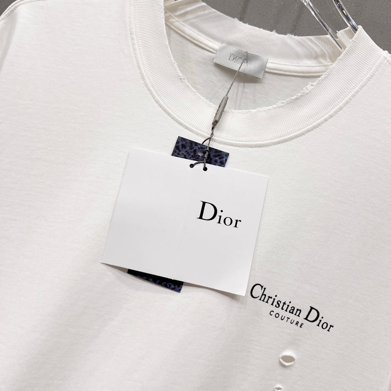 Dior - T-shirt Christian Dior Couture Blanc
