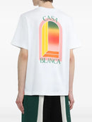 Casablanca - T-shirt Tennis Club Icon Blanc