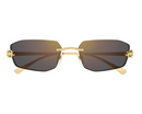 Cartier - Lunettes solaires Panthère Monture Doré Verres Gris