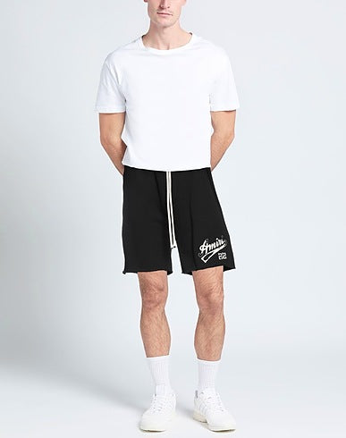 Amiri - Short en molleton Noir