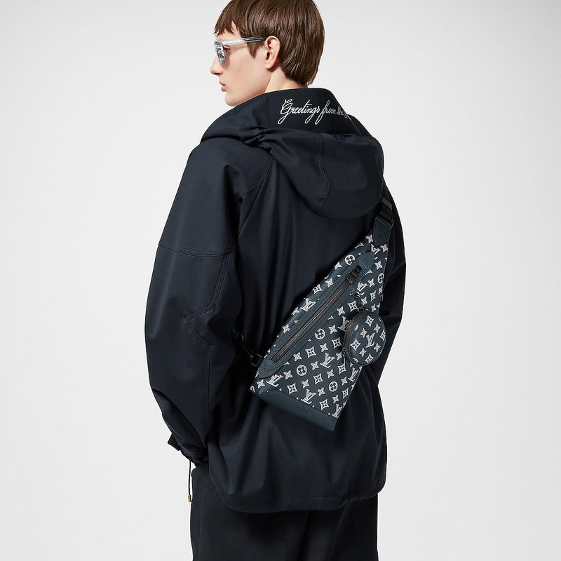 Sac Sling Duo Bleu Nuit