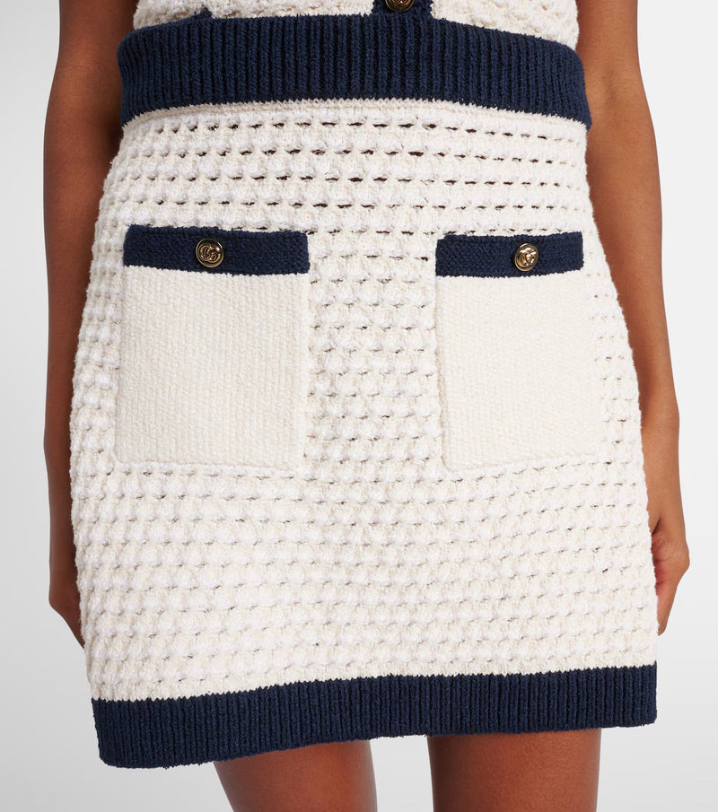 Gucci - Mini-jupe en crochet
