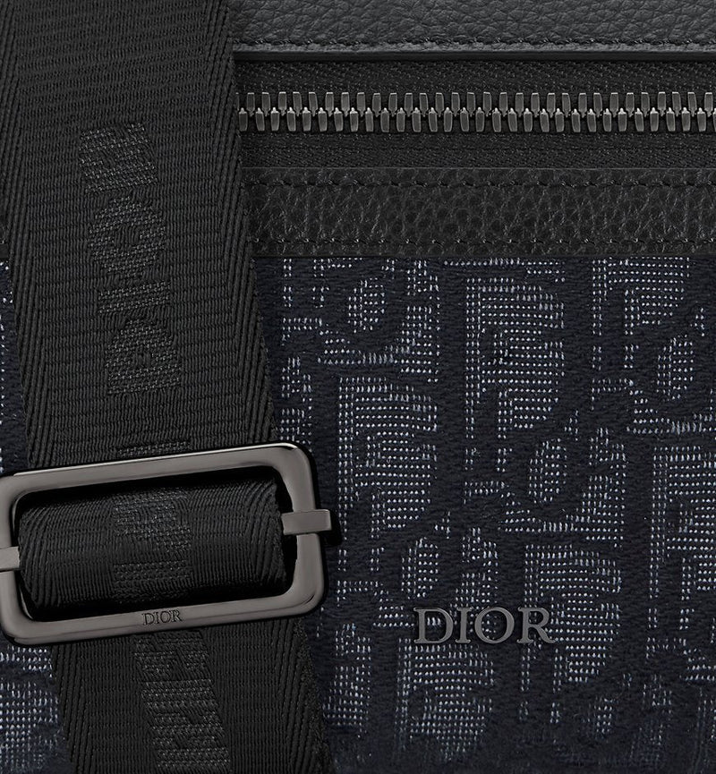 Sac Messenger zippé Rider 2.0 Noir