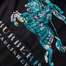 Burberry - Chemise Burberry avec motif graphique et logo - Noir