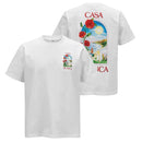 Casablanca - T-shirt La Days Blanc