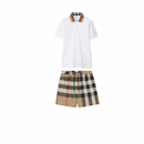 Burberry - Ensemble SHORT + POLO Blanc