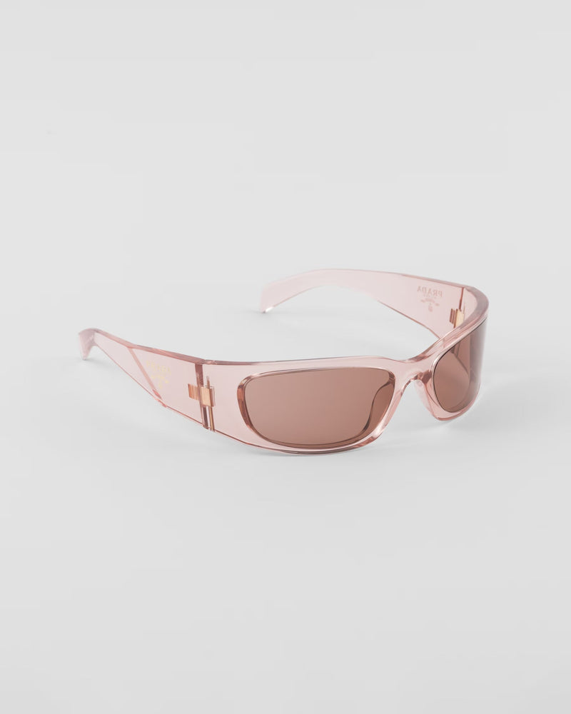 Prada - Lunettes De Soleil Prada Symbole Verres Acajou