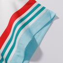 Casablanca Paris - Ensemble CHEMISE + SHORT Casaway Blanc/Bleu/Rouge