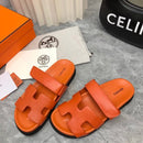 Hermes - Sandales Chypres Orange Full