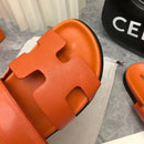 Hermes - Sandales Chypres Orange Full