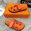 Hermes - Sandales Chypres Orange Full