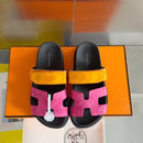 Hermes - Sandales Chypres Rose Orange