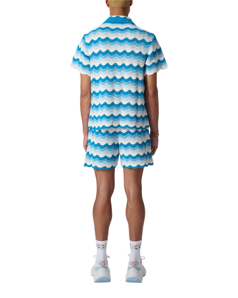 Ensemble Wavy Gradient Crochet