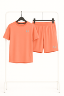 Ensemble Running Under Orange – Short + T-Shirt