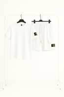 Ensemble Stone Blanc- T-Shirt & Short