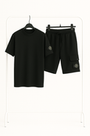 Ensemble Stone Noir - T-Shirt & Short
