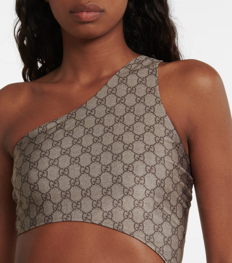 Gucci - Maillot de bain GG asymétrique