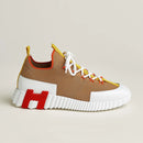 Hermès - Sneakers slip-on Lift Multicolore Beige Lin