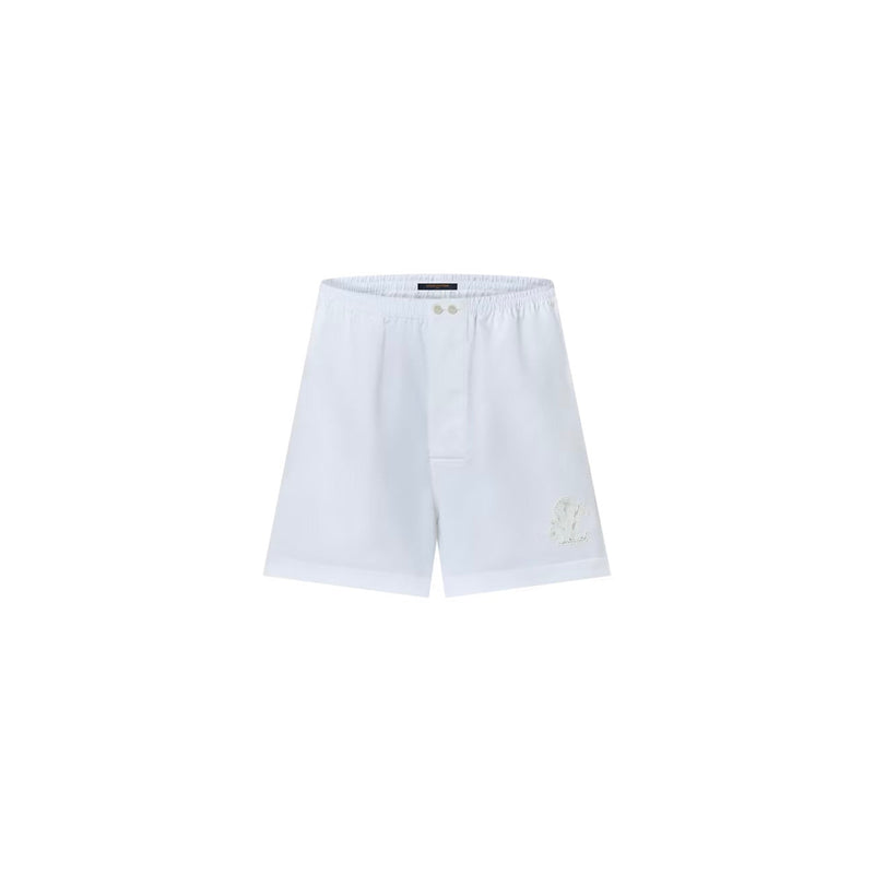 Louis Vuitton - Short style caleçon à broderie LV