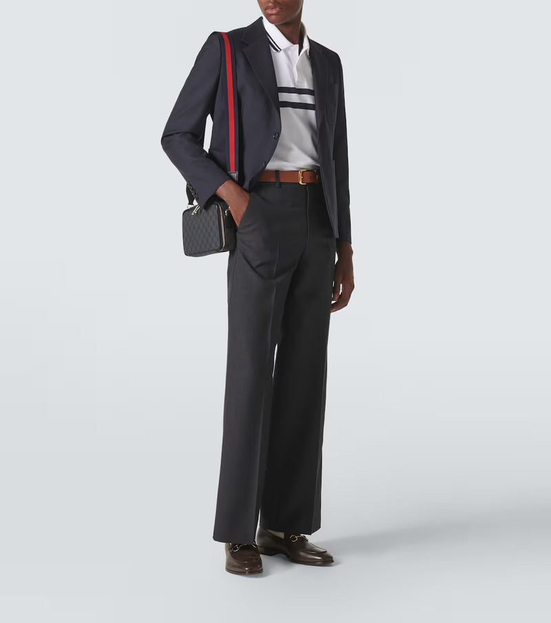 Gucci - Sac GG Canvas Mini Noir