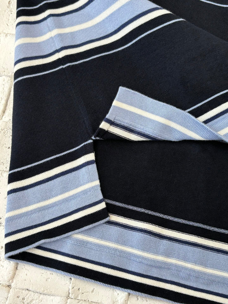 Dior - Polo Dior Rayures Blanc/Bleu