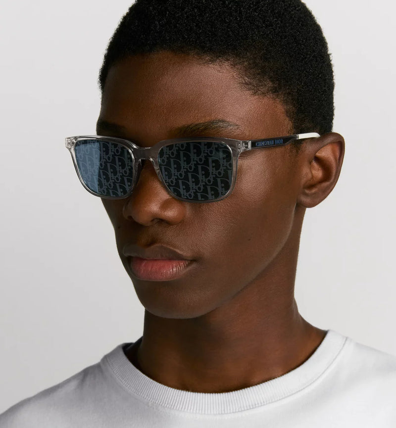 Dior - Lunettes De Soleil DiorTag SU rectangulaires Cristal