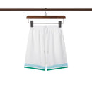 Casablanca Paris - Ensemble CHEMISE + SHORT Tennis Club Blanc/Vert/Bleu