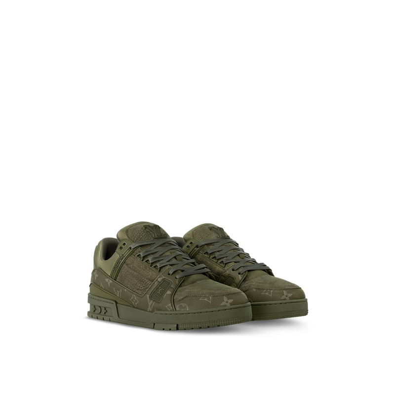Sneaker LV Trainer Kaki