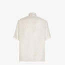Fendi - Chemise en soie FF Blanc