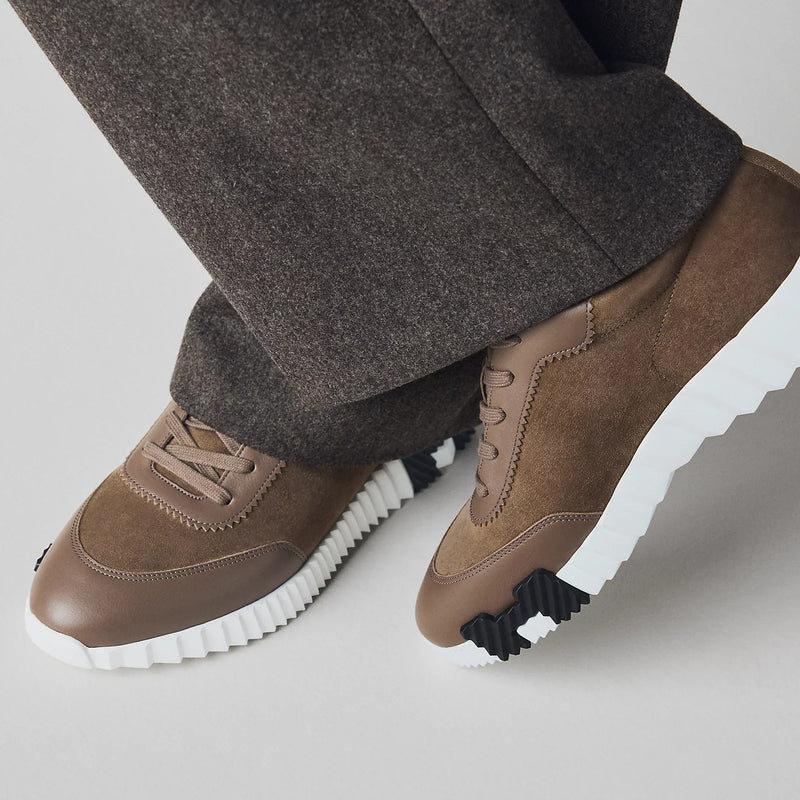 Hermès - Sneakers Bouncing Étoupe