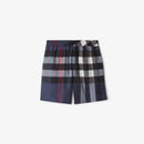 Burberry - Ensemble SHORT + T-SHIRT Noir/Bleu Carbone