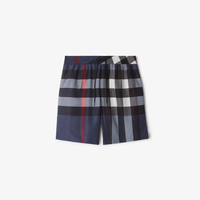 Burberry - Ensemble SHORT + T-SHIRT Noir/Bleu Carbone
