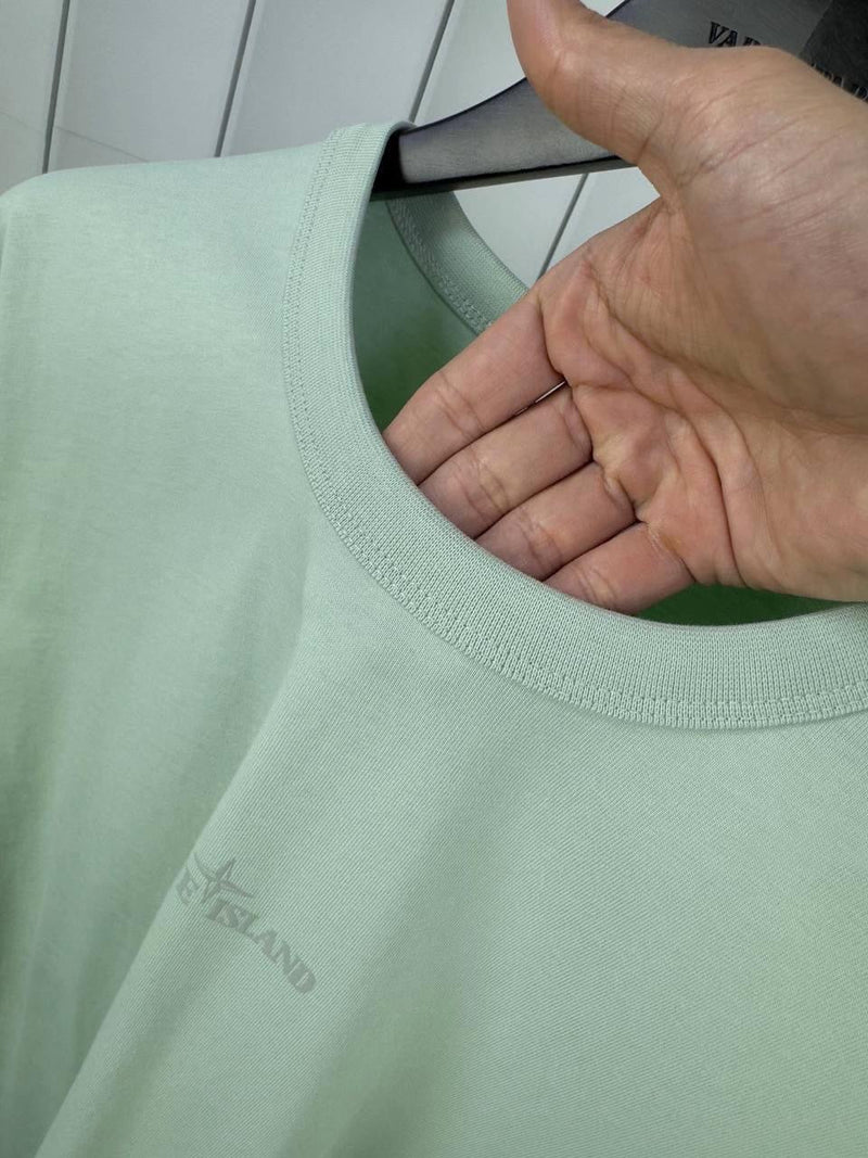Stone Island - Ensemble T-SHIRT + SHORT Vert