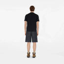 Burberry - T-shirt en coton Knight Noir
