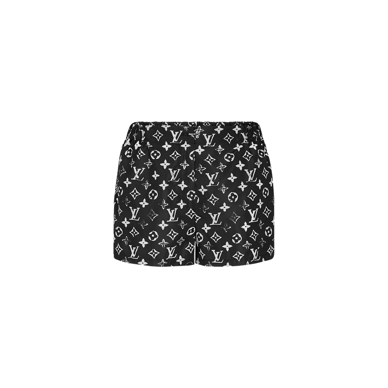 Louis Vuitton - Short Monogram à effet pochoir