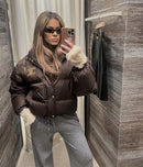 Celine - Doudoune Celine Marron