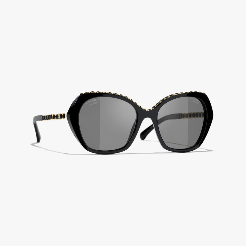 Chanel - Lunettes de soleil Papillon Noir