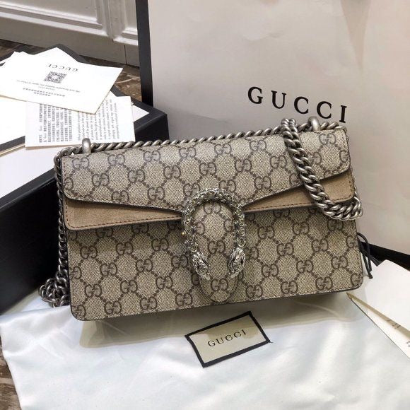 Gucci - Sac Dionysus Beige (Mini, Petit, Moyen)