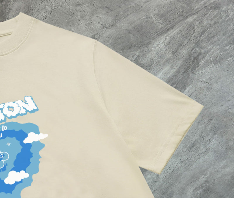 Louis Vuitton - T-shirt manches courtes Cloudy Dream Beige