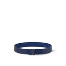 Louis Vuitton - Ceinture LV Initiales 40 mm réversible Bleu