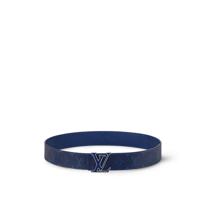 Louis Vuitton - Ceinture LV Initiales 40 mm réversible Bleu