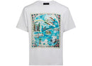 Amiri - California Hawaiian Tee Blanc