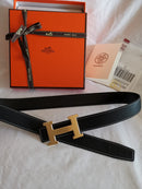 Hermès - Ceinture Réversible Noir III