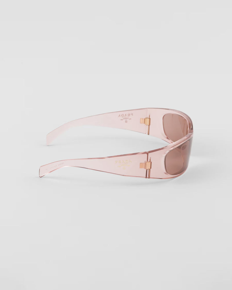 Prada - Lunettes De Soleil Prada Symbole Verres Acajou
