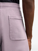 Ami - Short de sport à logo brodé Violet