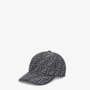 Casquette de baseball en tissu jacquard FF Gris Clair