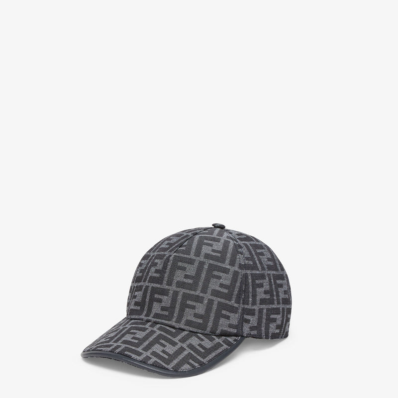 Casquette de baseball en tissu jacquard FF Gris Clair