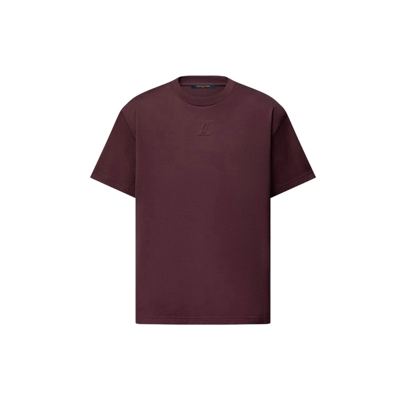 Louis Vuitton - Tee-shirt embossé LV Burgundy