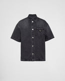 Prada - Chemise en denim Noir